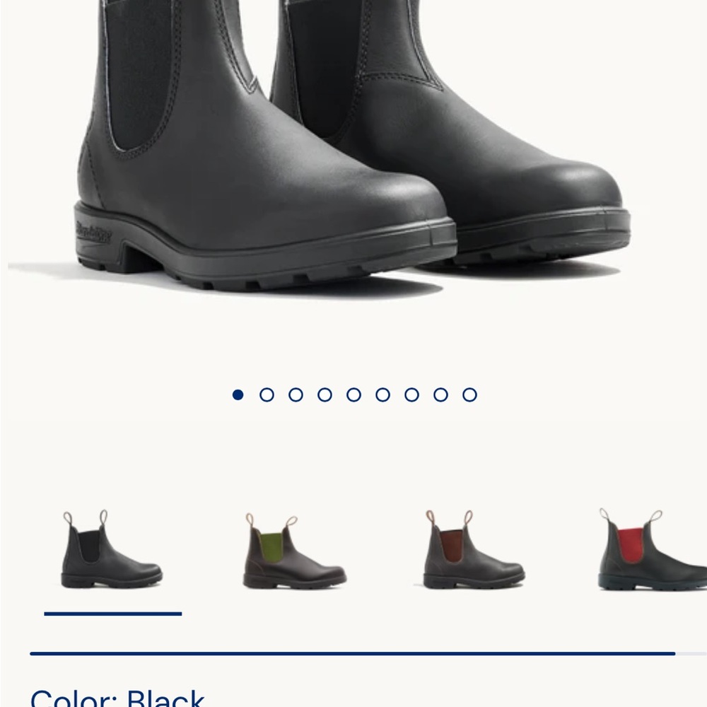 Blundstone Black Men's Originals #510 Slip-On Boots